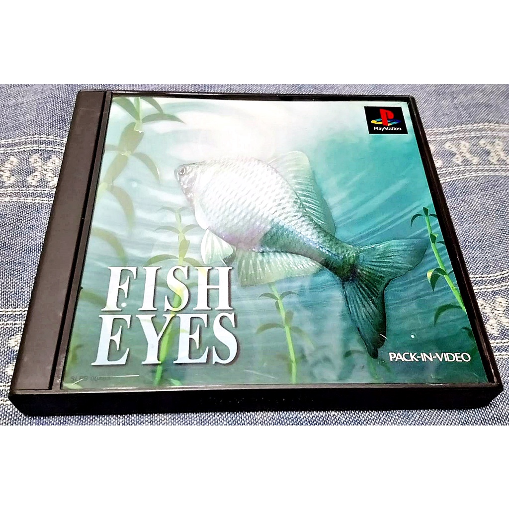 歡樂本舖 (無刮) PS1 PS FISH EYES 魚之眼 神眼釣手 PlayStation PS3、PS2 主機適用