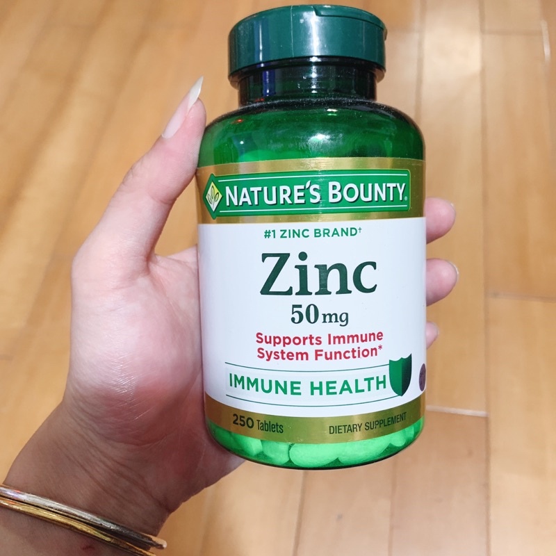 nature’s bounty zinc天然之寶 鋅錠 250顆