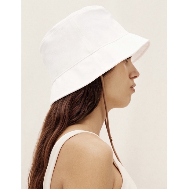 Nike x Jacquemus Le Bob Bucket hat White L/XL 漁夫帽 中性 聯名 法國