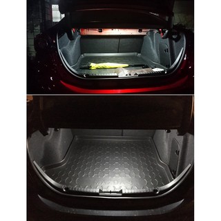【GW】Mazda 3/馬三/馬3 四門/4門/4D 專用，後行李箱.後車箱 超亮白光LED燈 T5 接頭/插頭