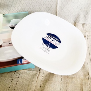 Luminarc樂美雅 玻璃方盤 法國製造 方深盤 方平盤 餐盤 盤子 強化玻璃 ARC 一組一入 【股東會紀念品】