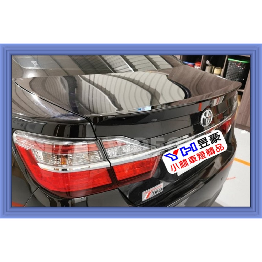 【小林車燈精品】全新 CAMRY 12 13 14 15 16 17 7代 7.5代 專用平貼式 鴨尾 尾翼 含烤漆