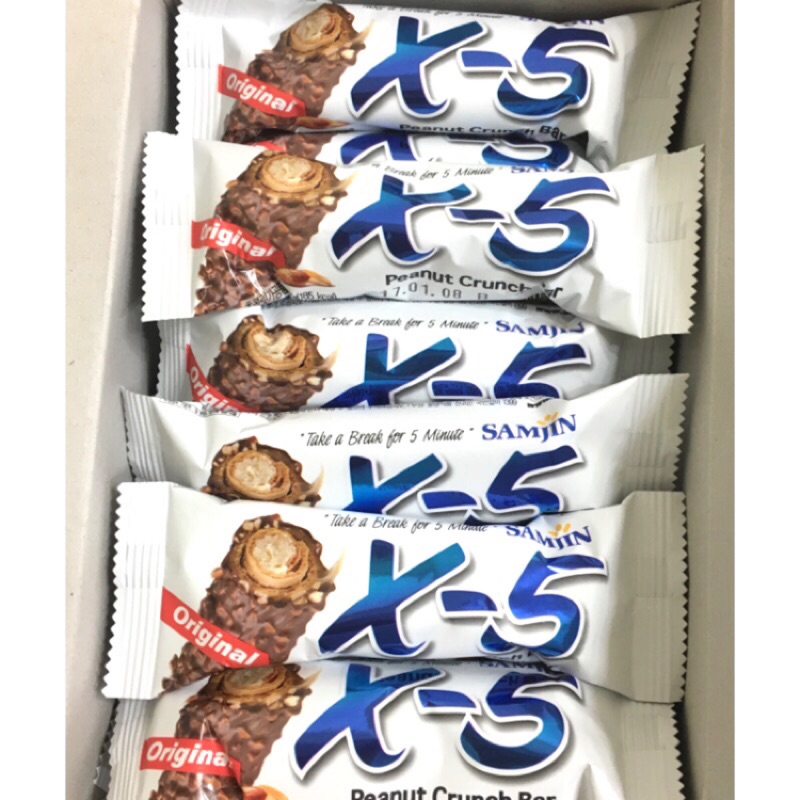 韓國X-5巧克力棒 現貨15條
