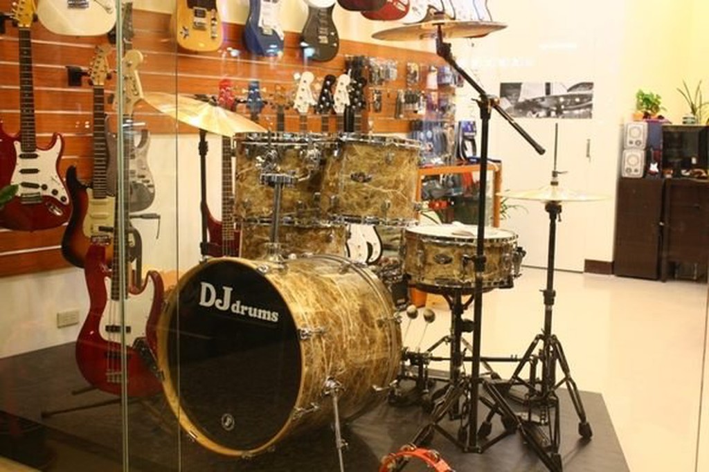 大鼻子樂器 DJ DRUMS Rockids II 大理石紋路爵士鼓組 台中地區含安裝