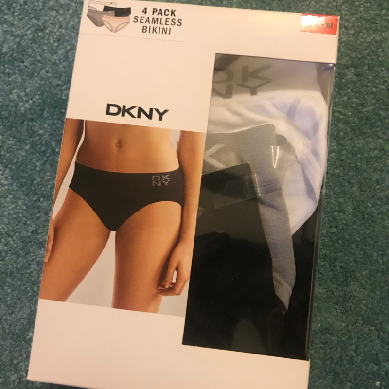 全新已拆盒-DKNY 內褲3件 M