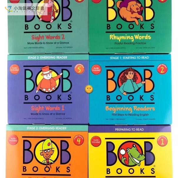 Bob Books Set 1-6 6箱66冊 英語音声絵本 「激安の商品」 - nexflex.com.mx