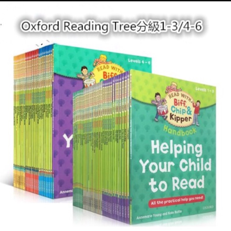 牛津樹Oxford Reading Tree 1-3階，4-6階