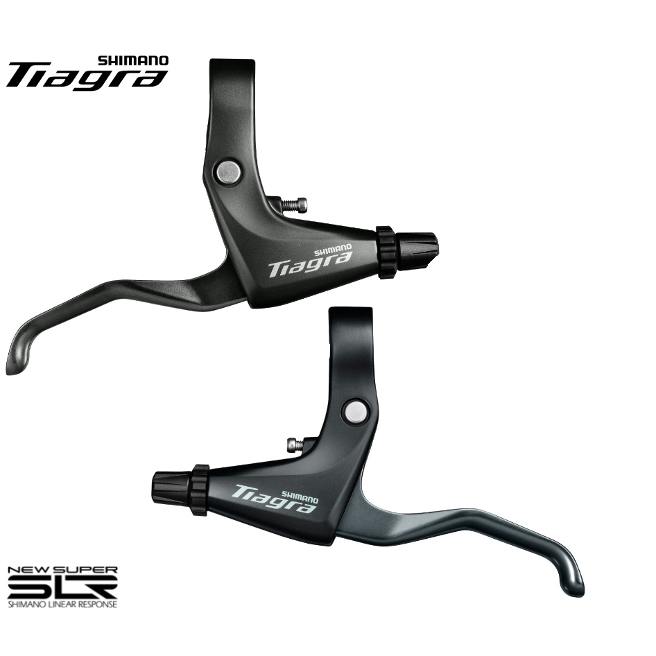 尚玲瓏百貨 散裝Shimano Tiagra 4700 BL-4700 公路車平把煞把組 C夾 V夾 機械式碟煞