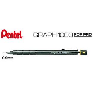 日本原裝 飛龍 Pentel GRAPH 1000 製圖鉛筆 PG1009 (0.9mm) -【耕嶢工坊】