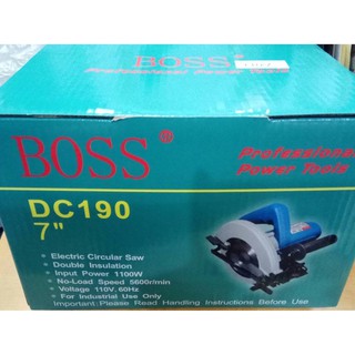 正廠 BOSS 7" 木工圓鋸機 DC190 手提圓鋸機！非 C7SS 或 GKS 190