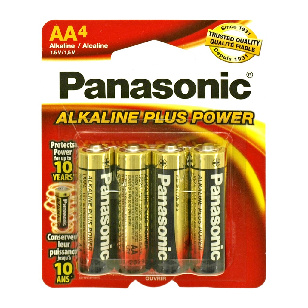 Panasonic 國際牌 高效能 3號 鹼性電池 (4入)