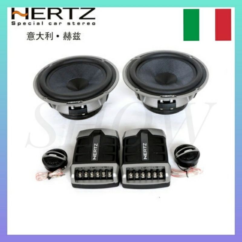 🚚【24H出貨】免運 義大利🇮🇹赫茲 HERTZ🔊 HSK HV-165 編織盆6.5吋分音喇叭 focal 藍點 山水