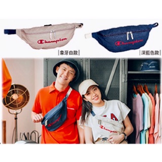 7-11 腰包 斜背包 Champion 腰包 斜背包 深藍色款 現貨