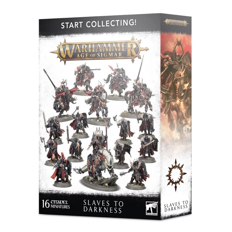 Games Workshop Warhammer 戰棋 暗黑奴僕 卡傲斯戰士起手包