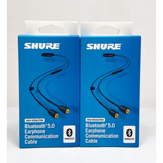 Shure/舒爾 RMCE-BT2無線藍牙耳機線 帶線控可通話SE系列線高解析藍牙5.0耳機線 MMCX升級線 榭蘭圖