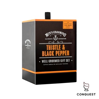 【 CONQUEST 】英國 The Scottish Fine Soaps Company 紳士經典頂級香氛禮盒三件組