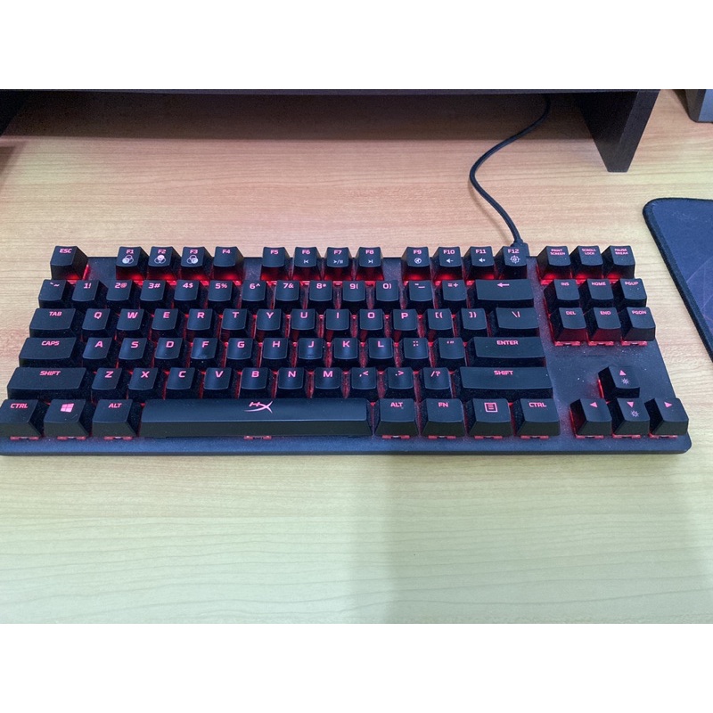 金士頓 HyperX Alloy Origins Core 80%機械式電競鍵盤 紅軸 機械鍵盤