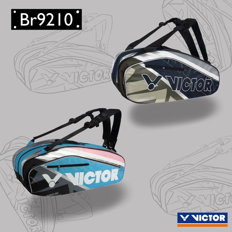 勝利 Victor 6支裝拍包袋 羽球後背包 羽球拍袋 BR9210 CU GB 可裝 羽球拍 羽球鞋
