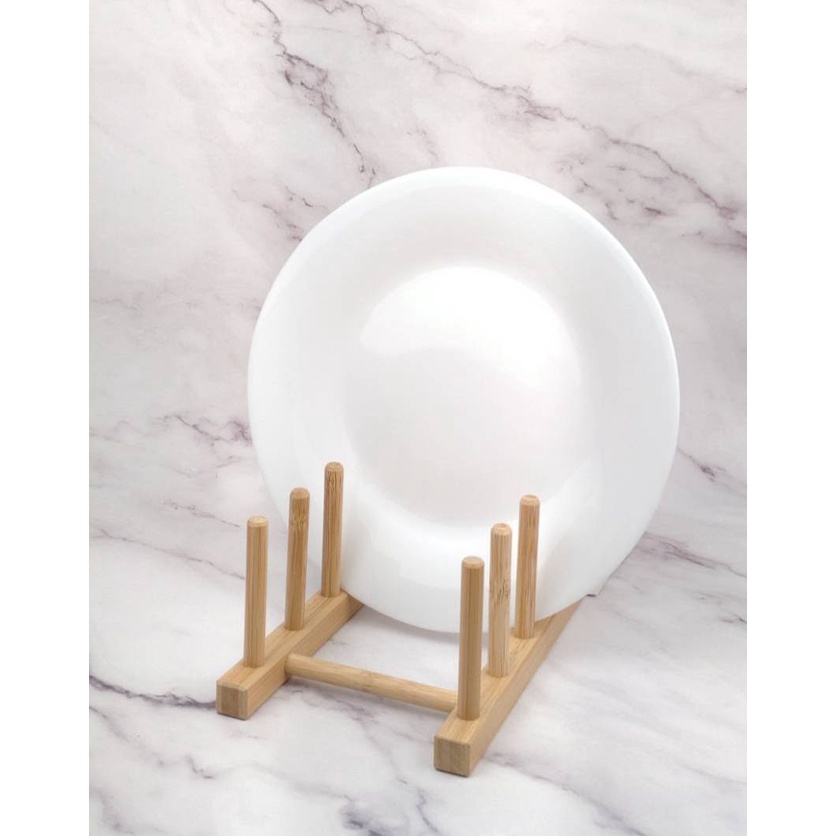 IKEA OSTBIT 置盤架 日系木質盤架 木質架子 廚房收納 咖啡杯乾燥 碗盤架