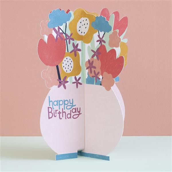 RASPBERRY BLOSSOM Birthday Card/ Happy Birthday eslite誠品