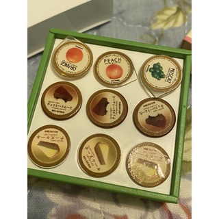 妮娜花園～🍁療癒re-ment 未擺 rement 絶版食玩～禮盒二件組 流星堂果凍水果 禮盒9入 盒5.5*5*1.8