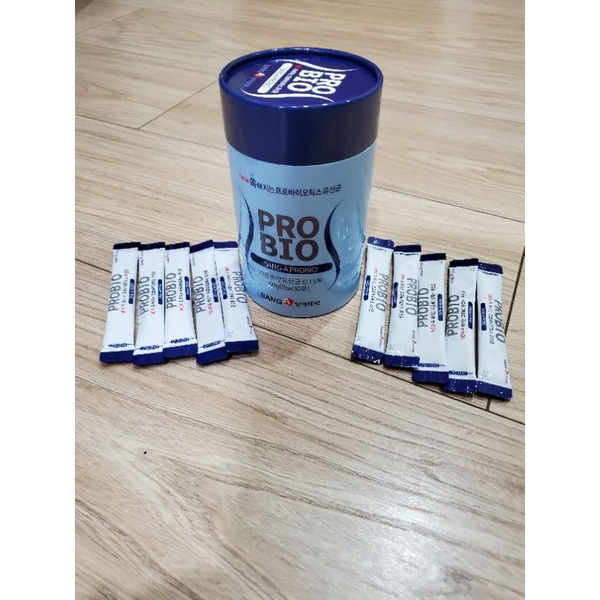 ●贈10小包●韓國SANG-A ProBio藍色加強版益生菌30入，一入2g