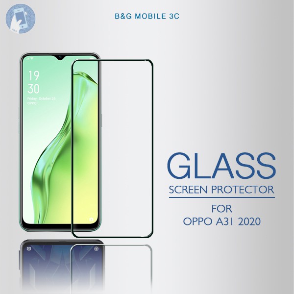For OPPO A31 2020 Tempered Glass Screen Protect Full