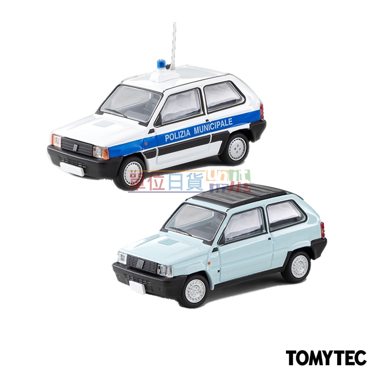 『 單位日貨 』TOMYTEC TOMICA 日版正版 TLV LV-N239a LV-N240a FIAT 警車 水藍