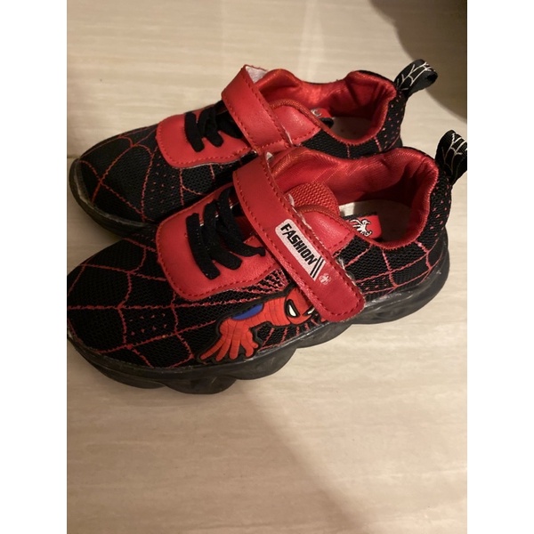 兒童蜘蛛人球鞋 鞋子5歲