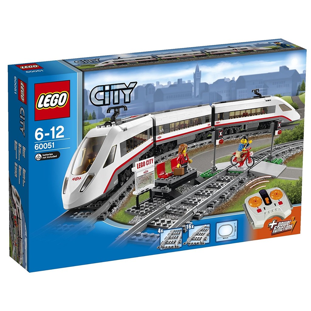 [全新盒裝未拆-天天出貨] Lego 60051 樂高 City 城市系列 高速旅客列車