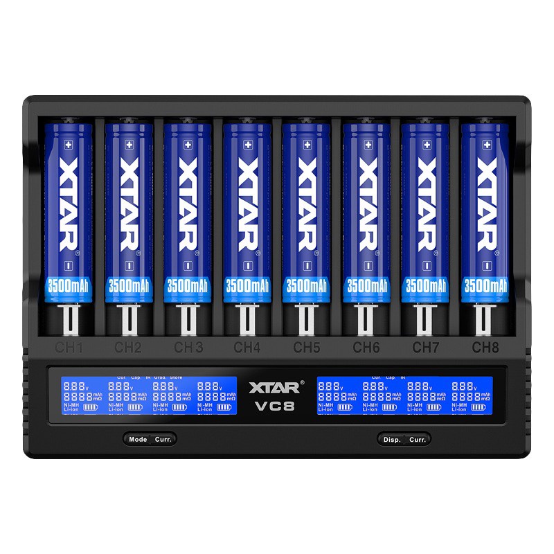 現貨 XTAR 愛克斯達 VC4SL / VC8 智能充電器 四槽 八槽 智能 智慧 電池 充電器  智能電池充電器