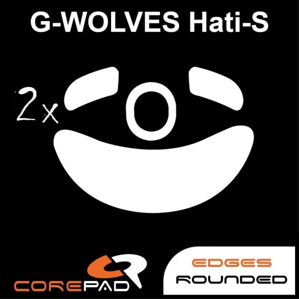 德國 Corepad ｜ G-Wolves Hati-S Mini Wireless 滑鼠鼠腳貼 ｜ 鼠貼腳貼 快速出貨