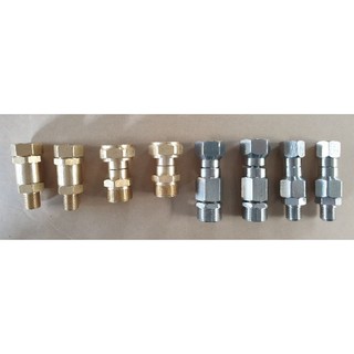整體不鏽鋼防扭結接頭 防纏繞接頭 M14內外牙 良明 RYOBI AJP-1600 肯田 boss mk1688 物理