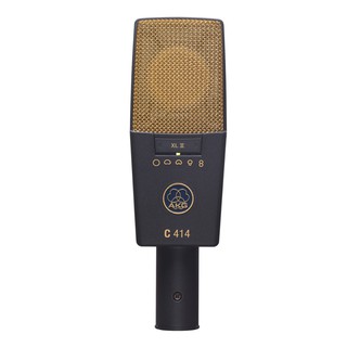 AKG C414 XLII尊爵金／C414 XLS極致銀9種指向收音模式電容麥克風含噴罩線材-可領券折【音響世界】