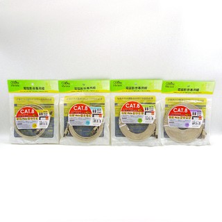 【祥昌電子】Cable CAT.8 RJ45 工程級超薄網路線 1M 2M 3M 5M