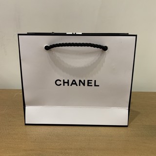 Chanel香奈兒口紅紙袋-白色