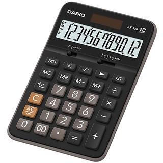 【CASIO】AX-12B 12位數 大型顯示幕 獨立記憶體 商用標準型 計算機正版宏崑公司貨