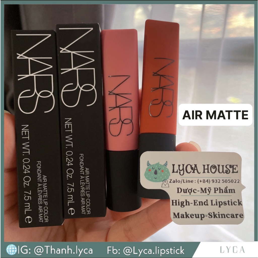 現貨 娜斯 NARS Air Matte Lip Color 雲霧唇誘 空氣唇釉 DOLCE VITA/MOROCCO