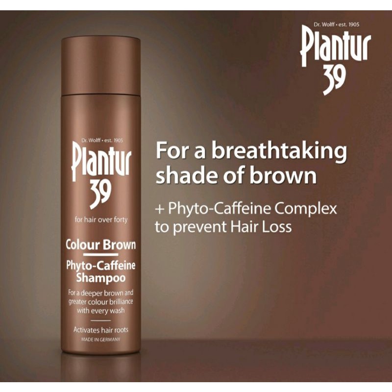 Plantur39 Colour Brown Shampoo 染髮適用250ml