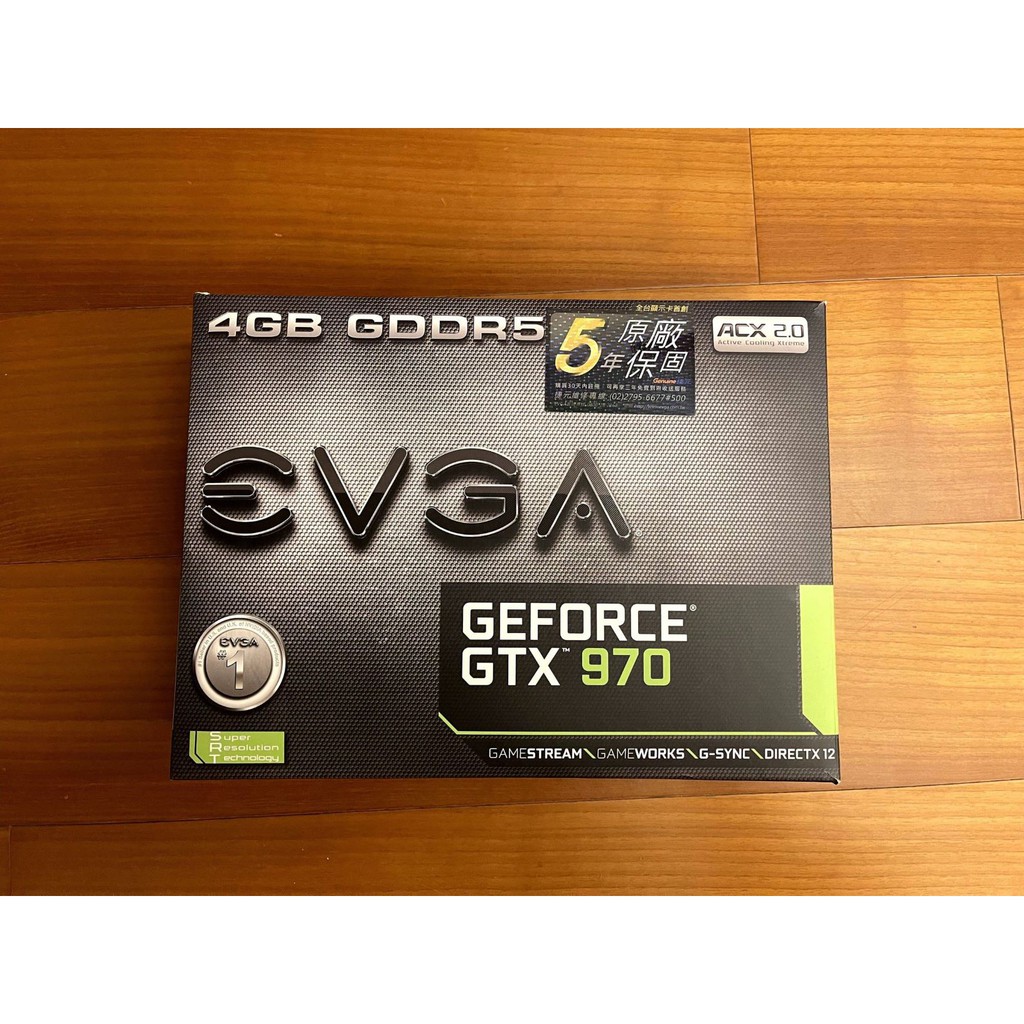 GTX970 GTX 970 4G EVGA ACX2.0 遊戲 顯示卡