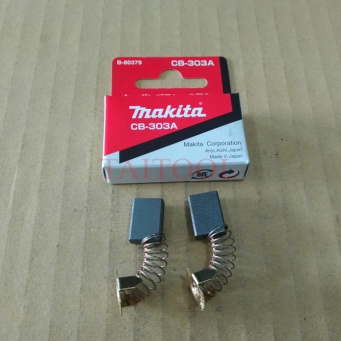 MAKITA GA5020 GA6020 砂輪機 碳刷 CB-303A#原廠品#L3-5#B-80379