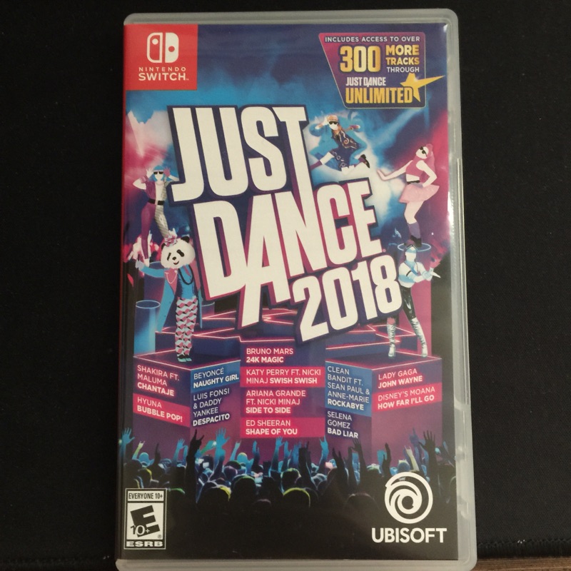 任天堂 Nintendo Switch 舞力全開 Just Dance 2018 美版 二手現貨