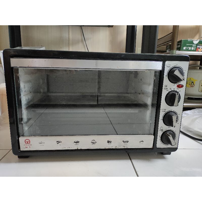 二手 晶工牌 30L雙溫控旋風電烤箱 JK-7300 30L烤箱