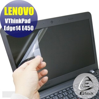 【EZstick】Lenovo THINKPAD EDGE E450 靜電式筆電LCD液晶螢幕貼 (鏡面防汙)