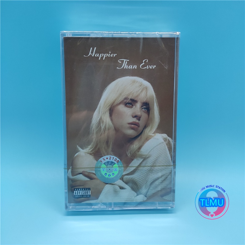 全新 Billie Eilish Happier Than Ever Cassette 專輯密封溢價