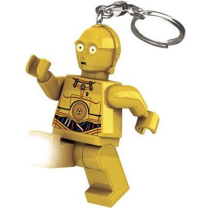 樂高 LEGO 樂高鑰匙圈 STAR WARS 星際大戰-C-3PO LED LIET 樂高鑰匙圈燈