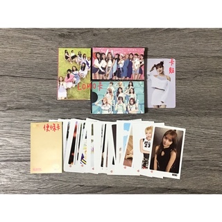 TWICE全員早期LOMO卡/MOMO卡貼/MOMO便條卡（全帶有優惠）
