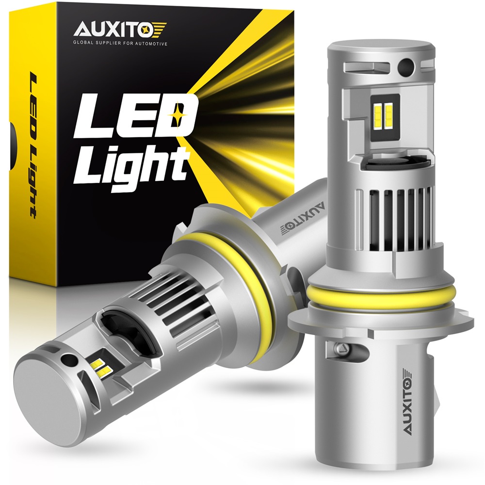 2022 年升級版 AUXITO 9007 LED 大燈燈泡高低 100W 20000LM,600% 更亮,Canbus