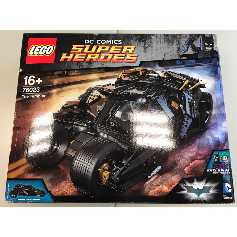 全新 LEGO 76023 The Tumbler 絕版限量 蝙蝠車 樂高