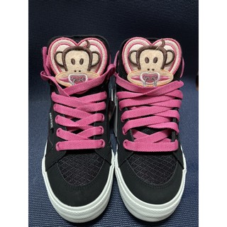 全新 正版paul frank 大嘴猴 22.5 鞋子 布鞋 奶嘴猴子